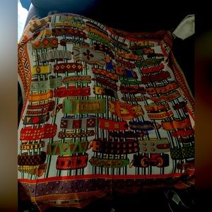 100% authentic Hermes scarf. The large one .